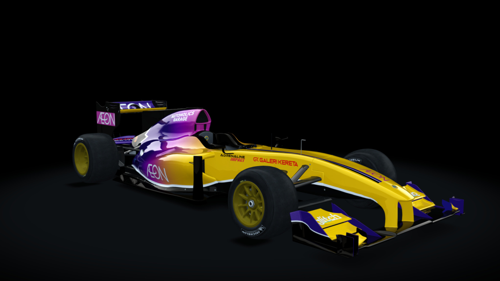 Lotus Exos 125, skin Aeon Colour