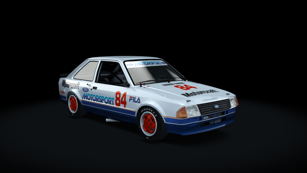 Ford Escort Marcas Turbo, skin ESCORT_MOTORCRAFT