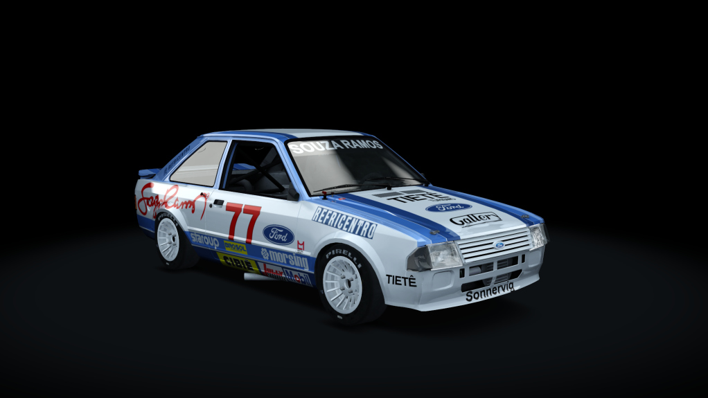 Ford Escort Marcas Turbo, skin ESCORT_SOUZARAMOS77