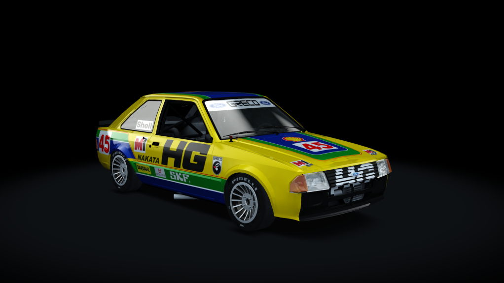 Ford Escort Marcas Turbo, skin Escort_GRECO45