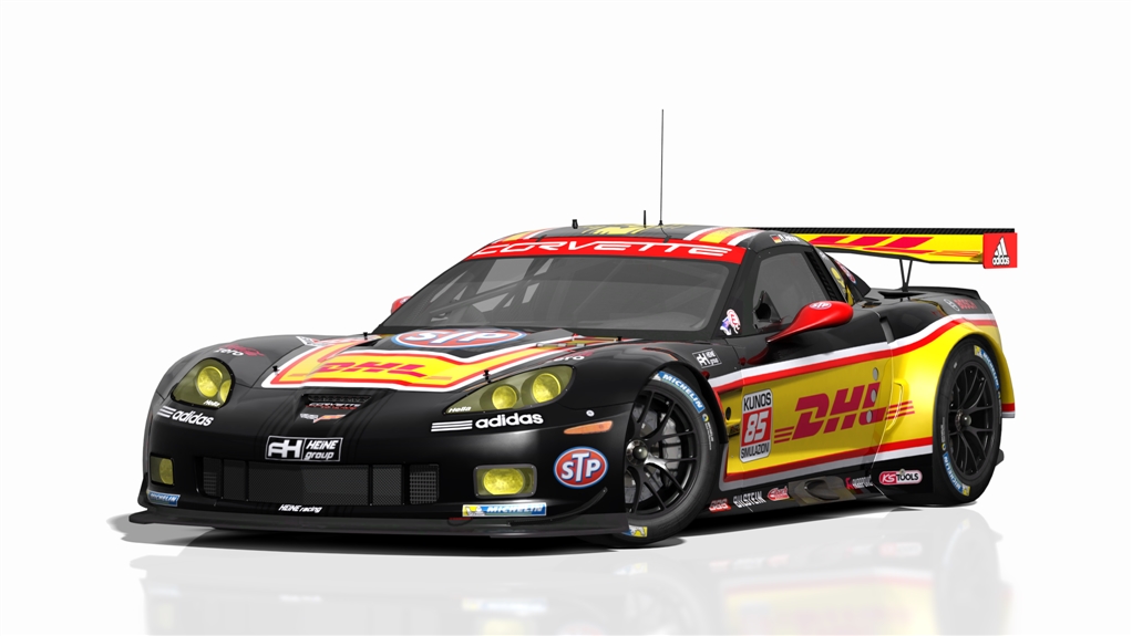 Chevrolet Corvette C6.R, skin 85_DHL_HEINE_racing_FH