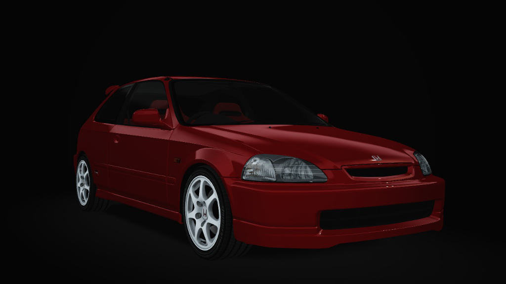 Honda Civic  Type R K20, skin Red