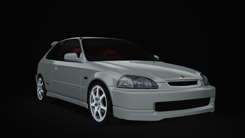 Honda Civic  Type R K20, skin White