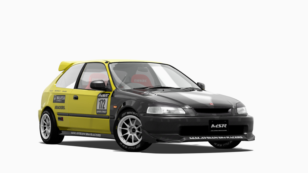 Honda Civic EK9 Type R Turbo, skin 172