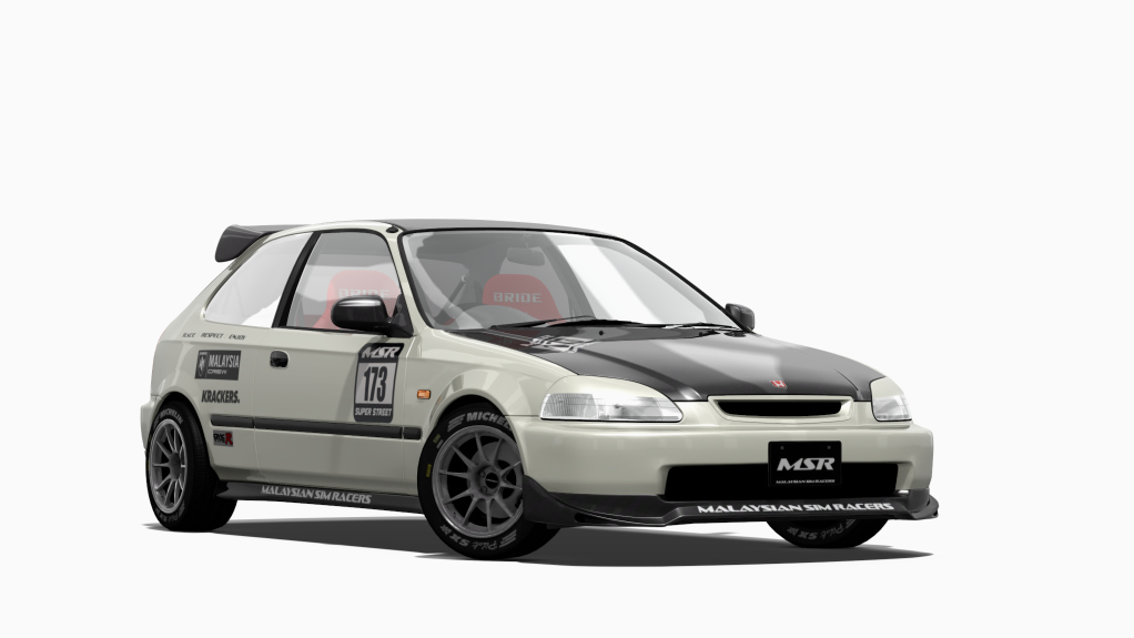 Honda Civic EK9 Type R Turbo, skin 173