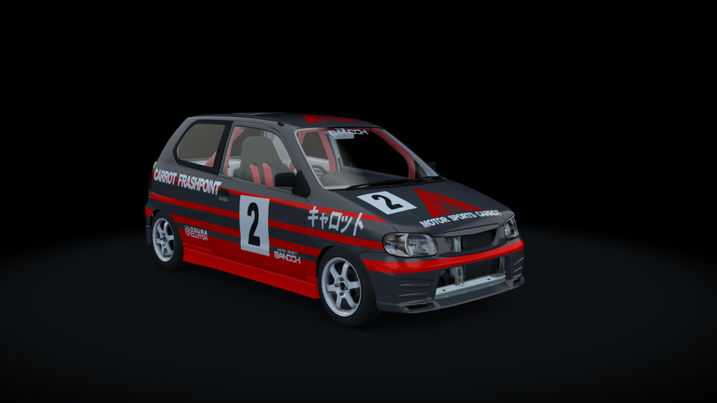 660 Suzuki Alto ha23v TE37, skin ADVAN