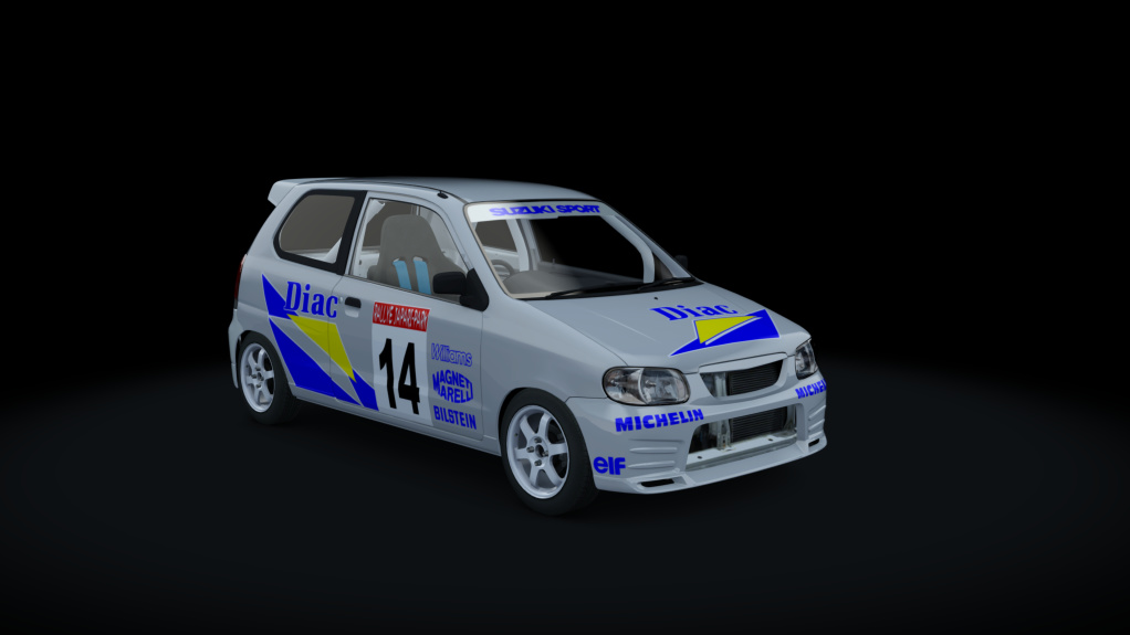 660 Suzuki Alto ha23v TE37, skin ClioMAXI