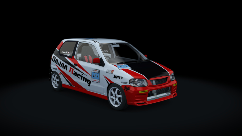 660 Suzuki Alto ha23v TE37, skin DAJAA_RACING