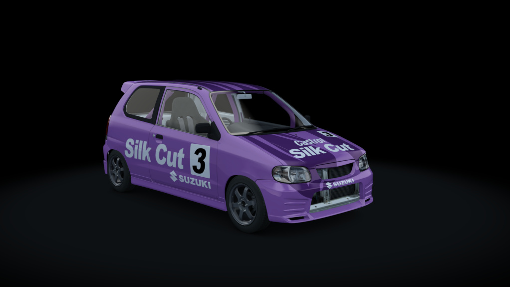 660 Suzuki Alto ha23v TE37, skin SILKCUT