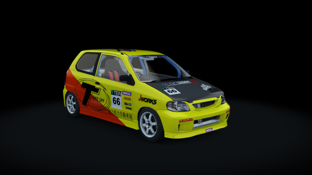 660 Suzuki Alto ha23v TE37, skin skin chivic01