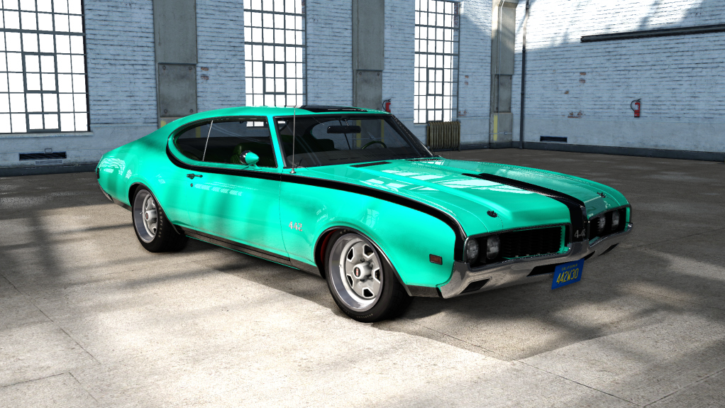 - a1 '69 Oldsmobile 442 W30 PUE455, skin 08