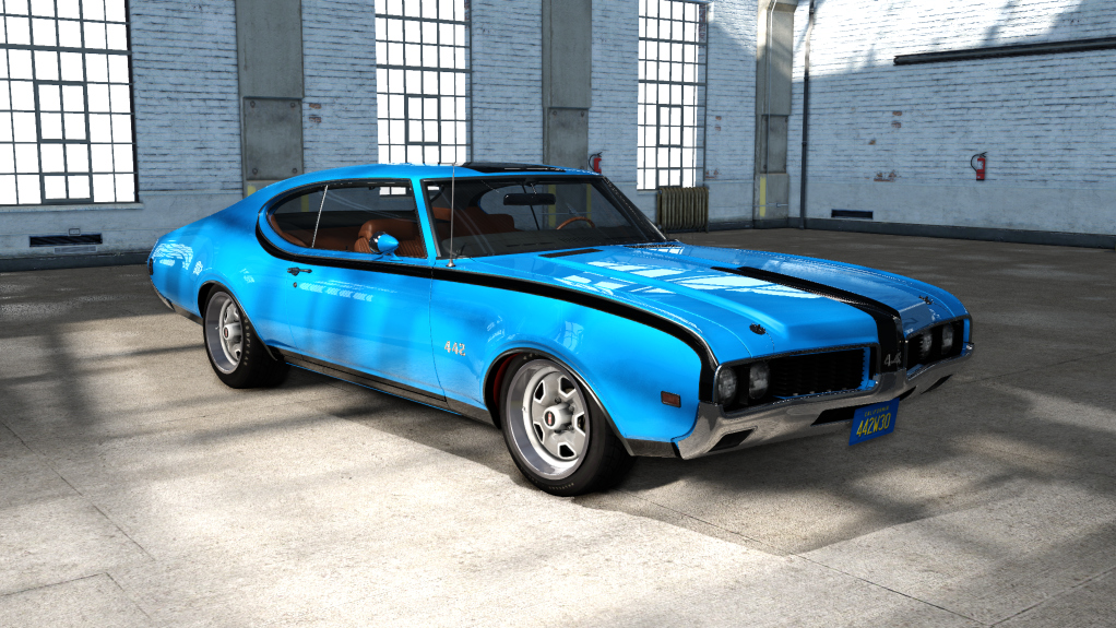 - a1 '69 Oldsmobile 442 W30 PUE455, skin 09