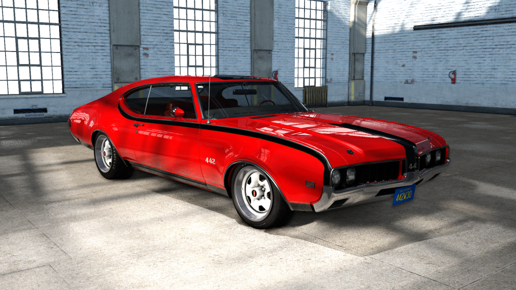 - a1 '69 Oldsmobile 442 W30 PUE455, skin 12