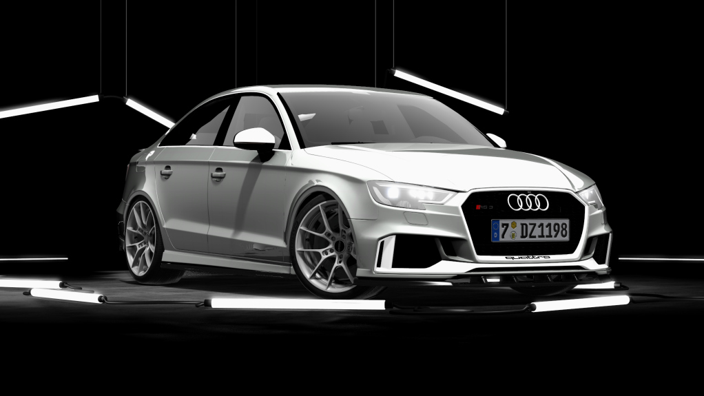 Audi RS3 Sedan 2020, skin 06_Floret_silver_metallic