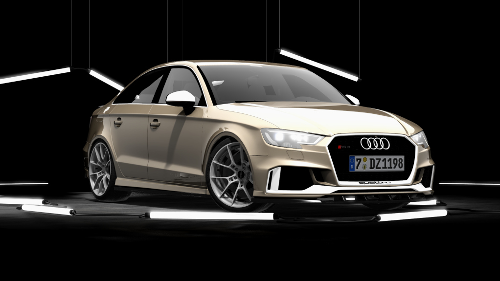 Audi RS3 Sedan 2020, skin 10_Sand_beige_pearl_effect