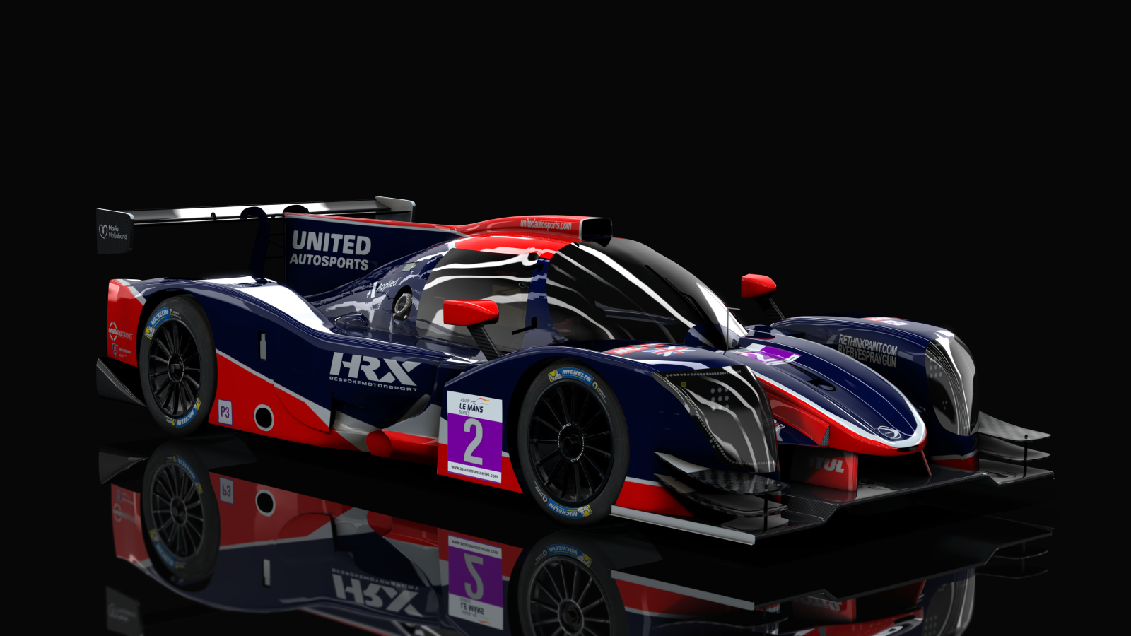 LMP-3 Ligier JSP320 Nissan, skin 2021_ALMS_02_United_Autosports