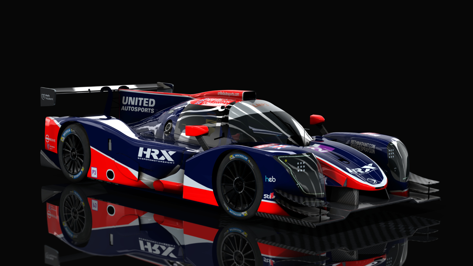 LMP-3 Ligier JSP320 Nissan, skin United_Autosports_02