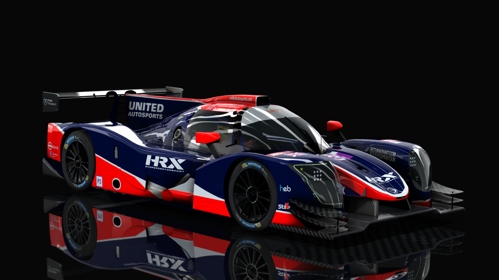 LMP-3 Ligier JSP320 Nissan, skin United_Autosports_03