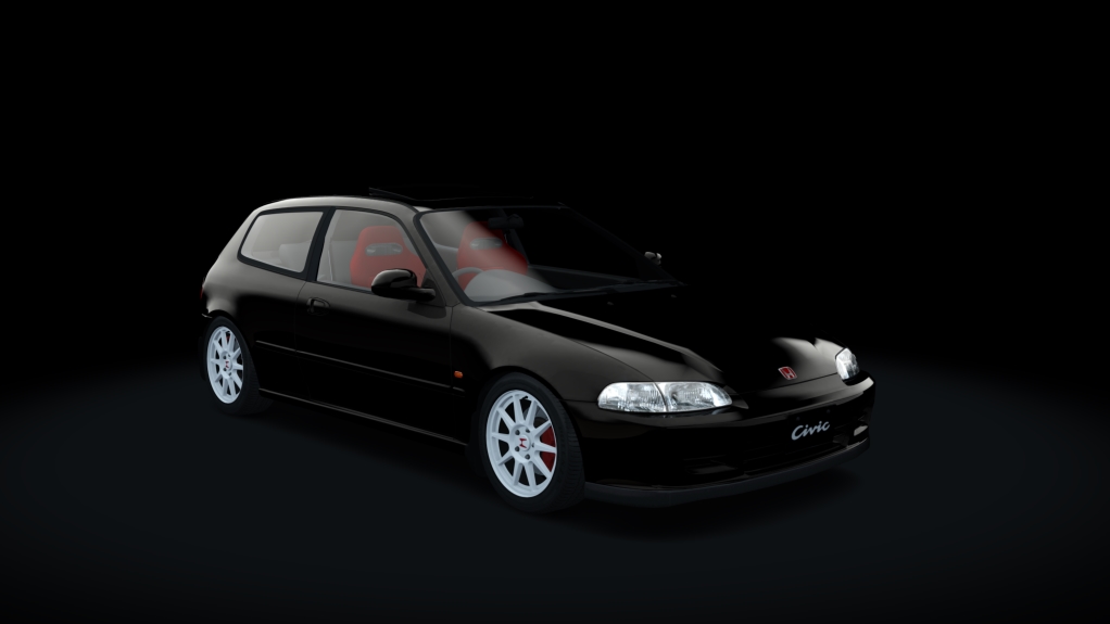 Honda Civic V SiR B18C6, skin Granada Black Pearl