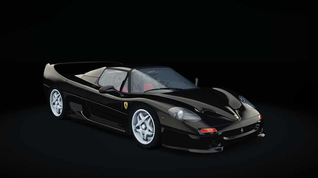 Ferrari F50, skin 02_nero