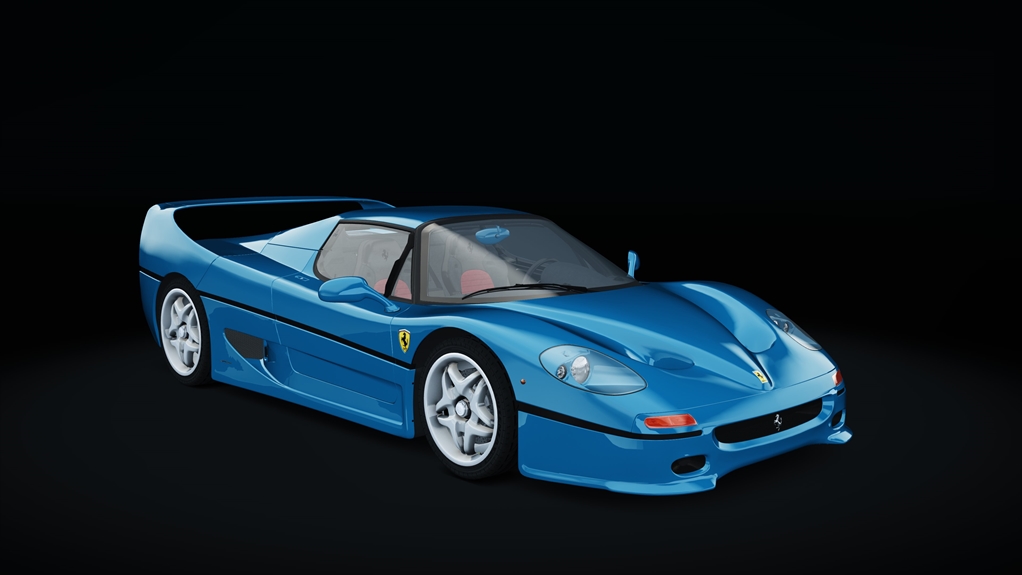 Ferrari F50, skin 05_lagoon_blu