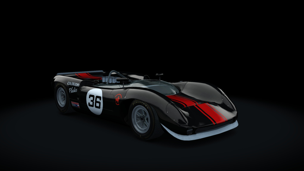 Lola T70 MkII Spyder, skin jack_douglas_chevrolet_36