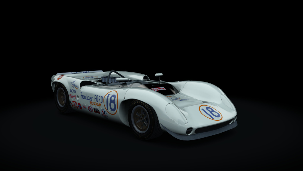 Lola T70 MkII Spyder (Ford), skin agapiou_racing_18