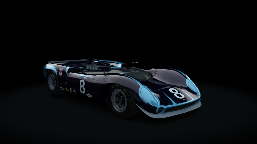 Lola T70 MkII Spyder (Ford), skin bardahl_08