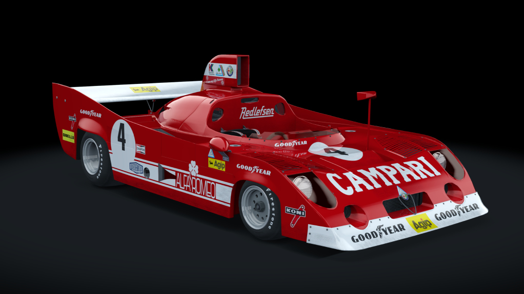 Alfa Romeo Tipo 33 TT12 Spyder, skin 4