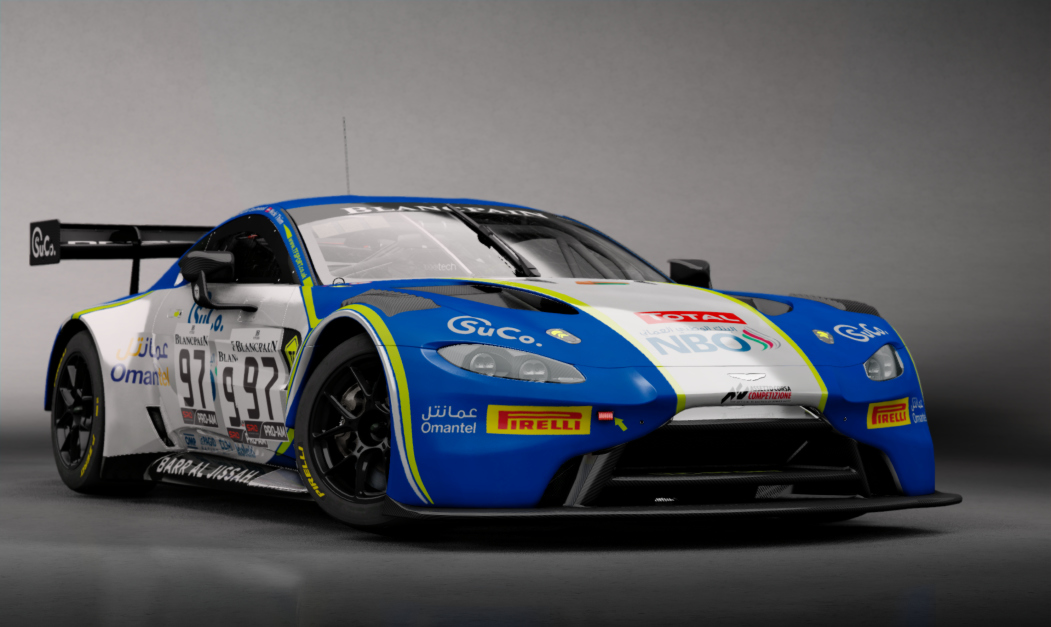 -BCRC M/E - Aston Martin GT3, skin #97 Oman Racing