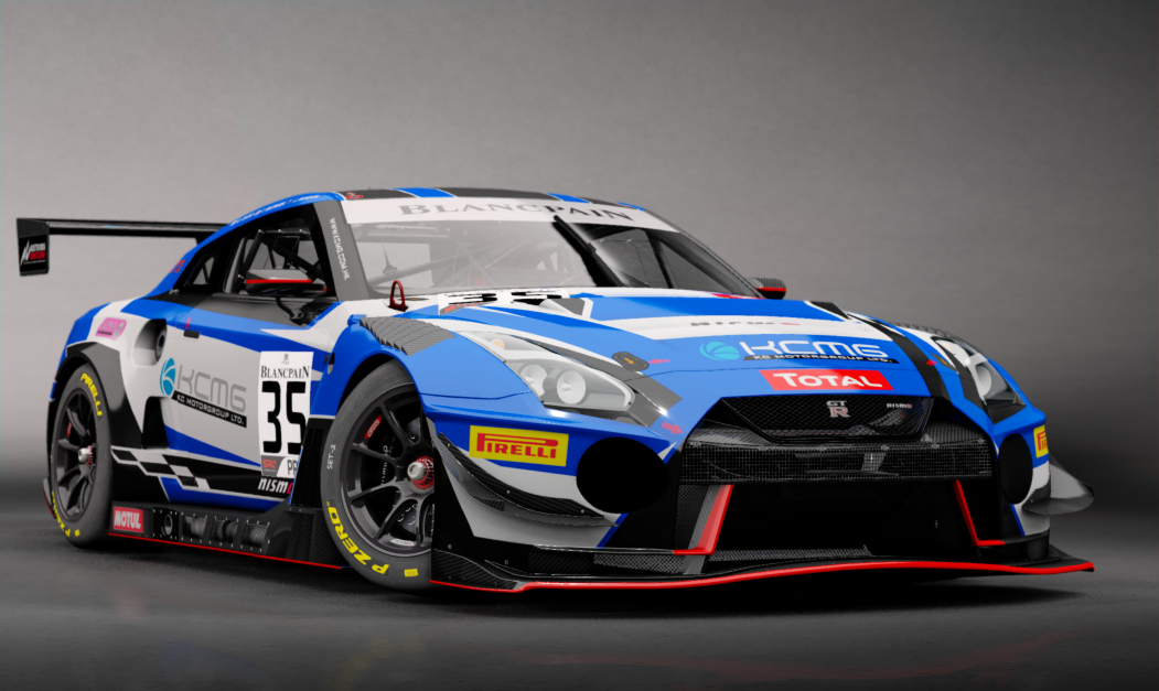 -BCRC M/E - Nissan GT3, skin kcmg_blancpain_#35