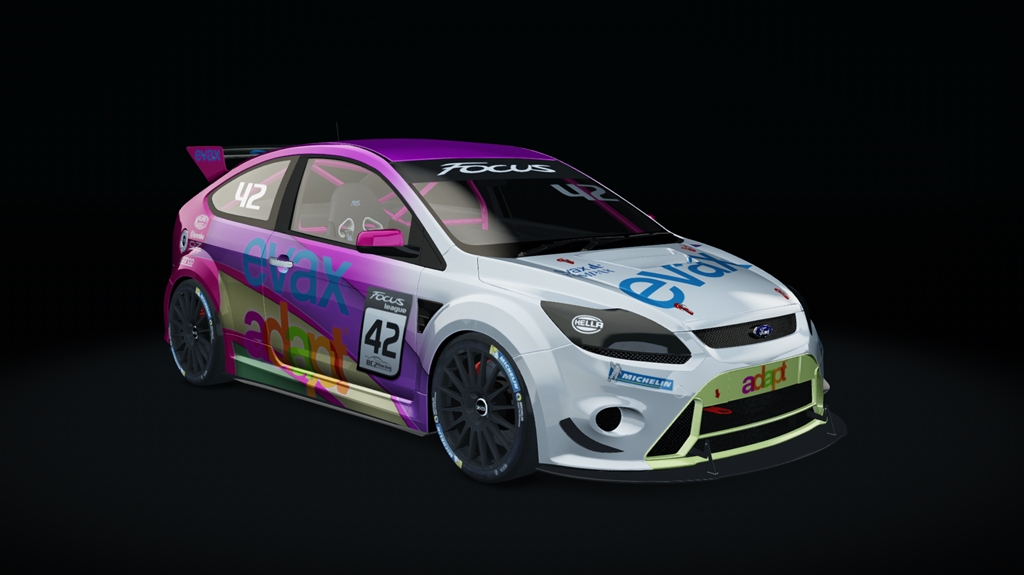 Ford Focus RS MK2 Junior CUP, skin 42_Evax