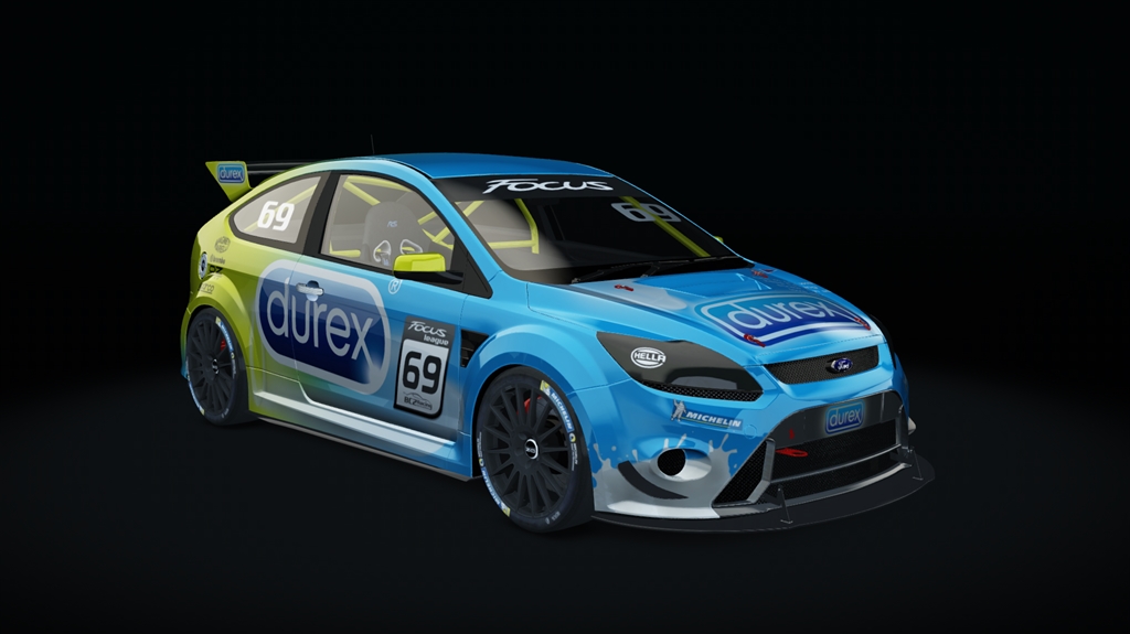 Ford Focus RS MK2 Junior CUP, skin 69_Durex