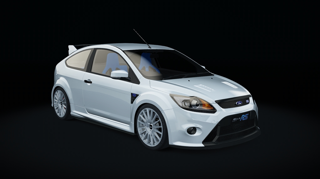 Ford Focus RS MK2 S1, skin 01_Frozen_white