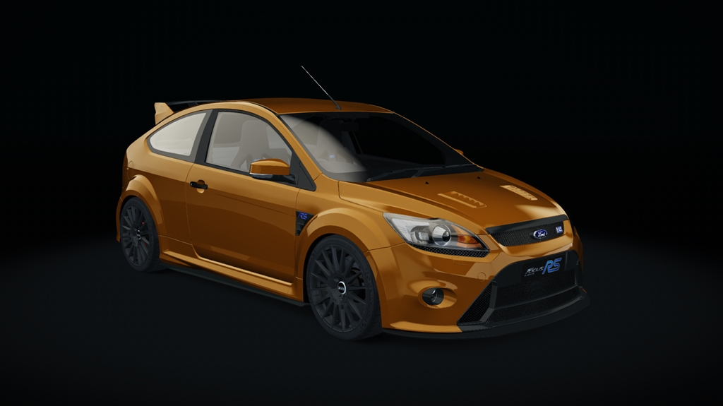 Ford Focus RS MK2 S1, skin 06_Burn_orange