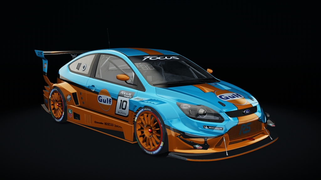 Ford Focus RS MK2 Super CUP, skin 10_Gulf