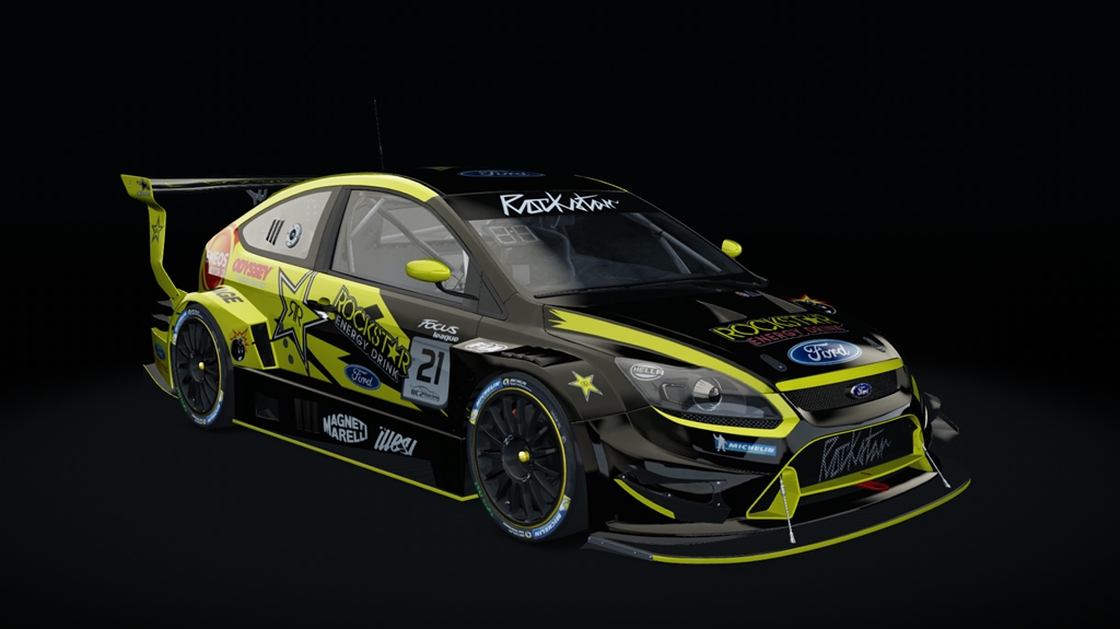 Ford Focus RS MK2 Super CUP, skin 21_Rockstar