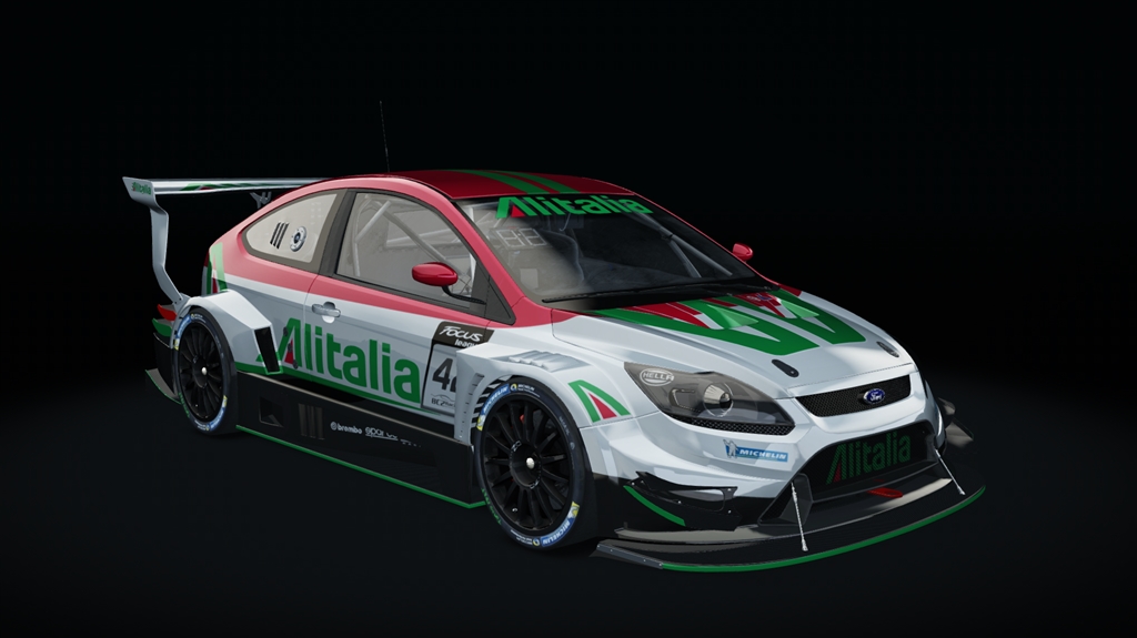 Ford Focus RS MK2 Super CUP, skin 42_Alitalia