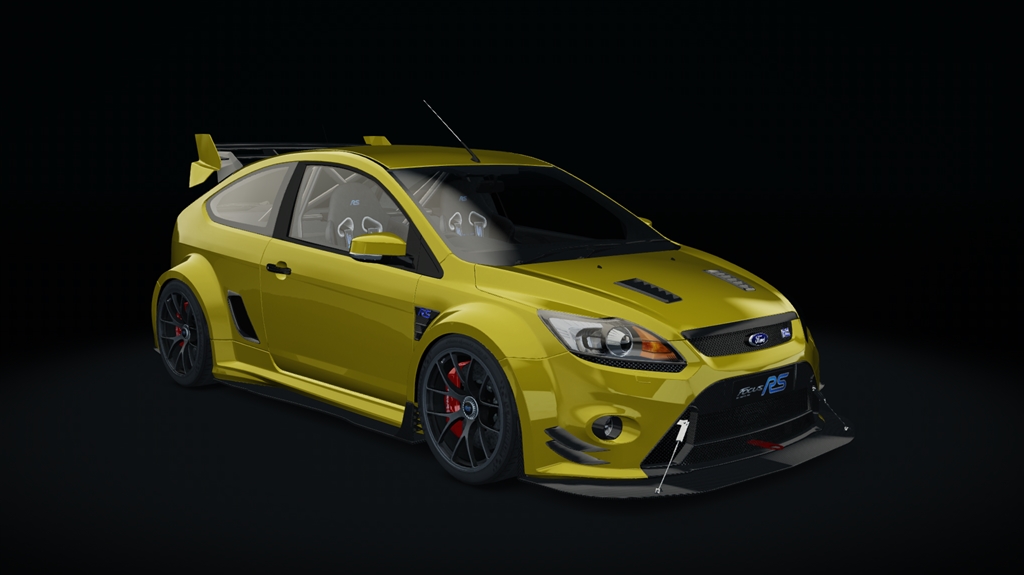 Ford Focus RS MK2 Time Attack, skin 05_Super_yellow