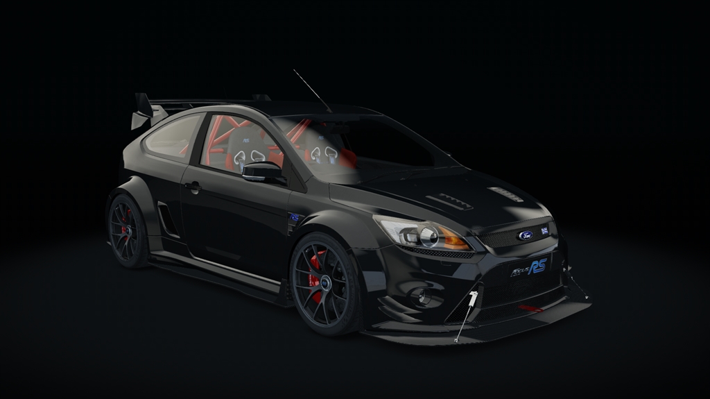 Ford Focus RS MK2 Time Attack, skin 07_Black