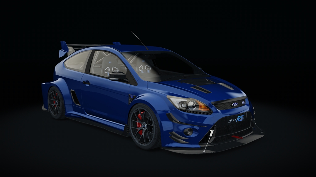 Ford Focus RS MK2 Time Attack Evolution, skin 02_Performance_blue