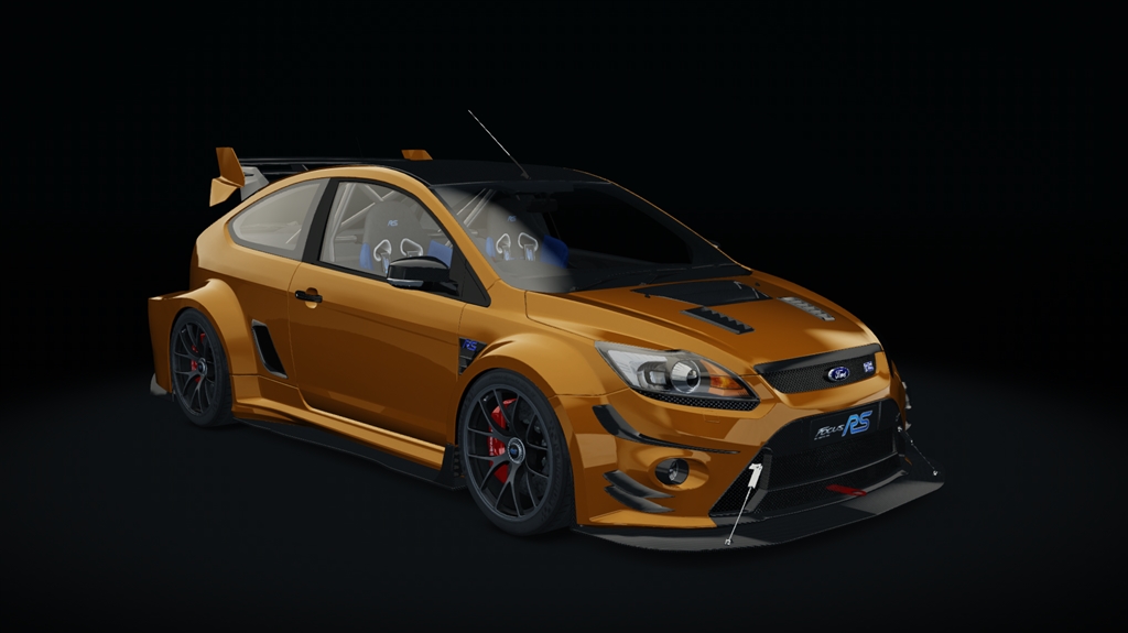 Ford Focus RS MK2 Time Attack Evolution, skin 06_Burn_orange