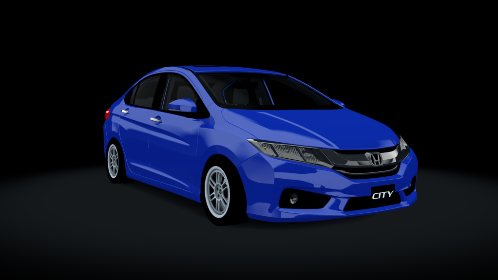 BONZAI Honda City GM6, skin Electric Blue