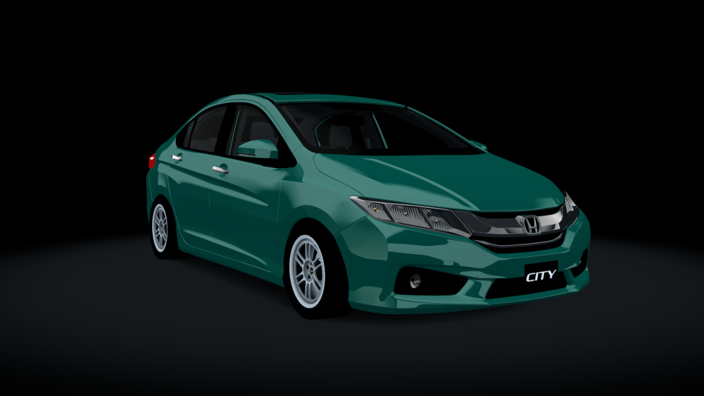 BONZAI Honda City GM6, skin Ganja Green