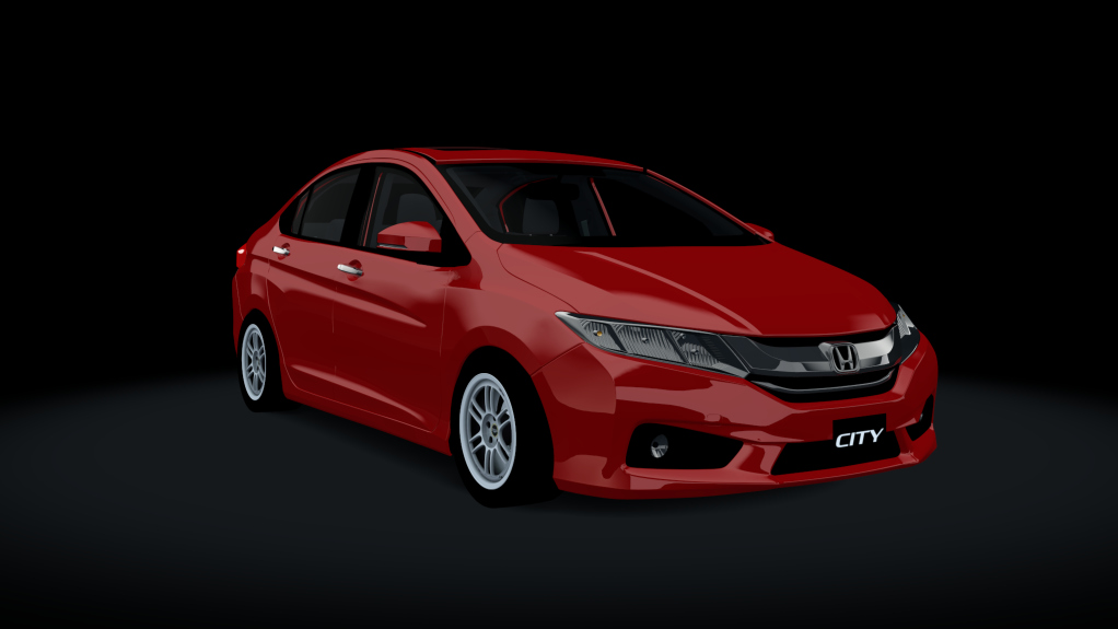 BONZAI Honda City GM6, skin Radiant Red