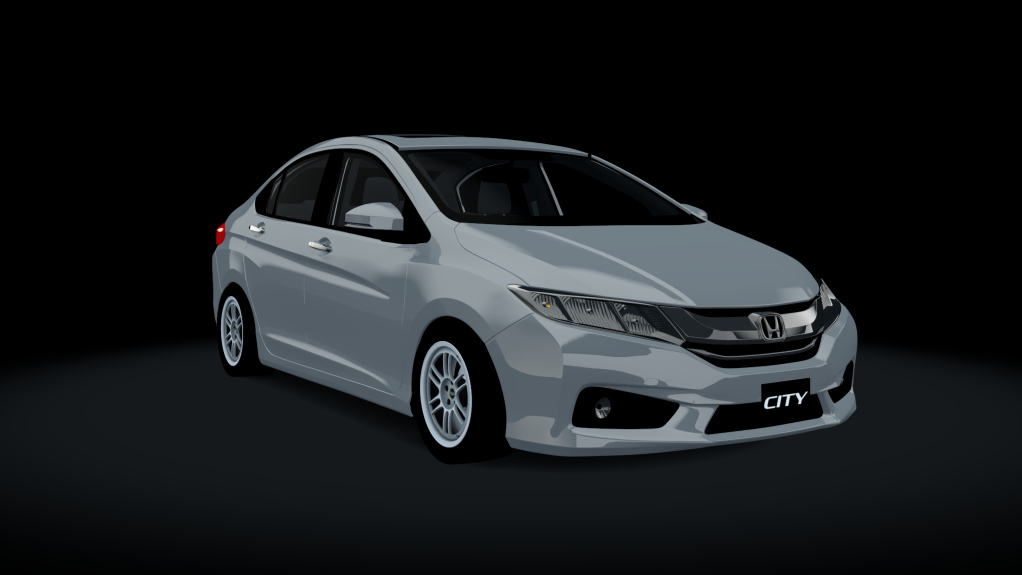 BONZAI Honda City GM6, skin Steel Grey