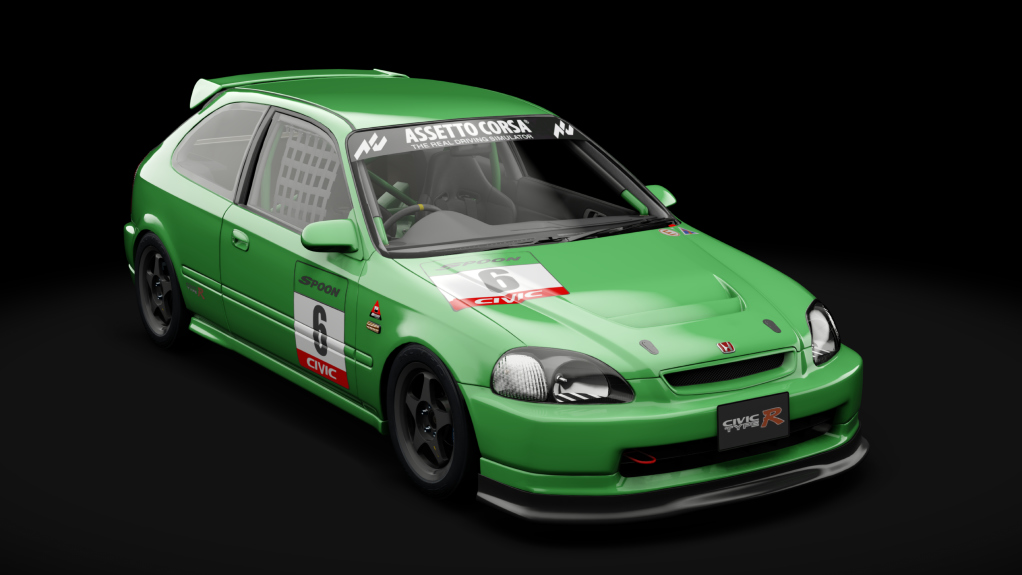 Honda Civic Type R (EK9) Touring, skin 06_Gt Green
