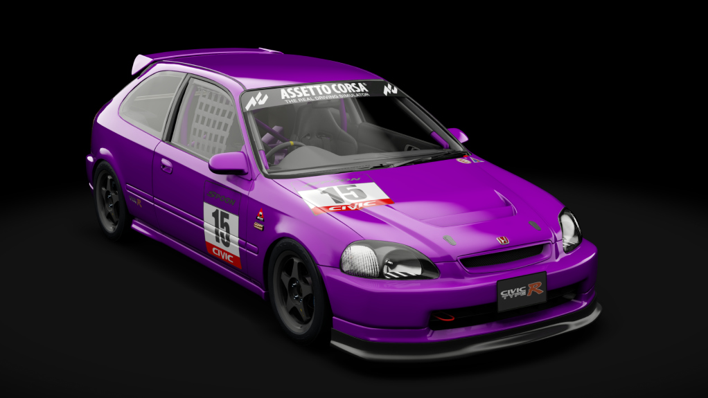 Honda Civic Type R (EK9) Touring, skin 15_pink