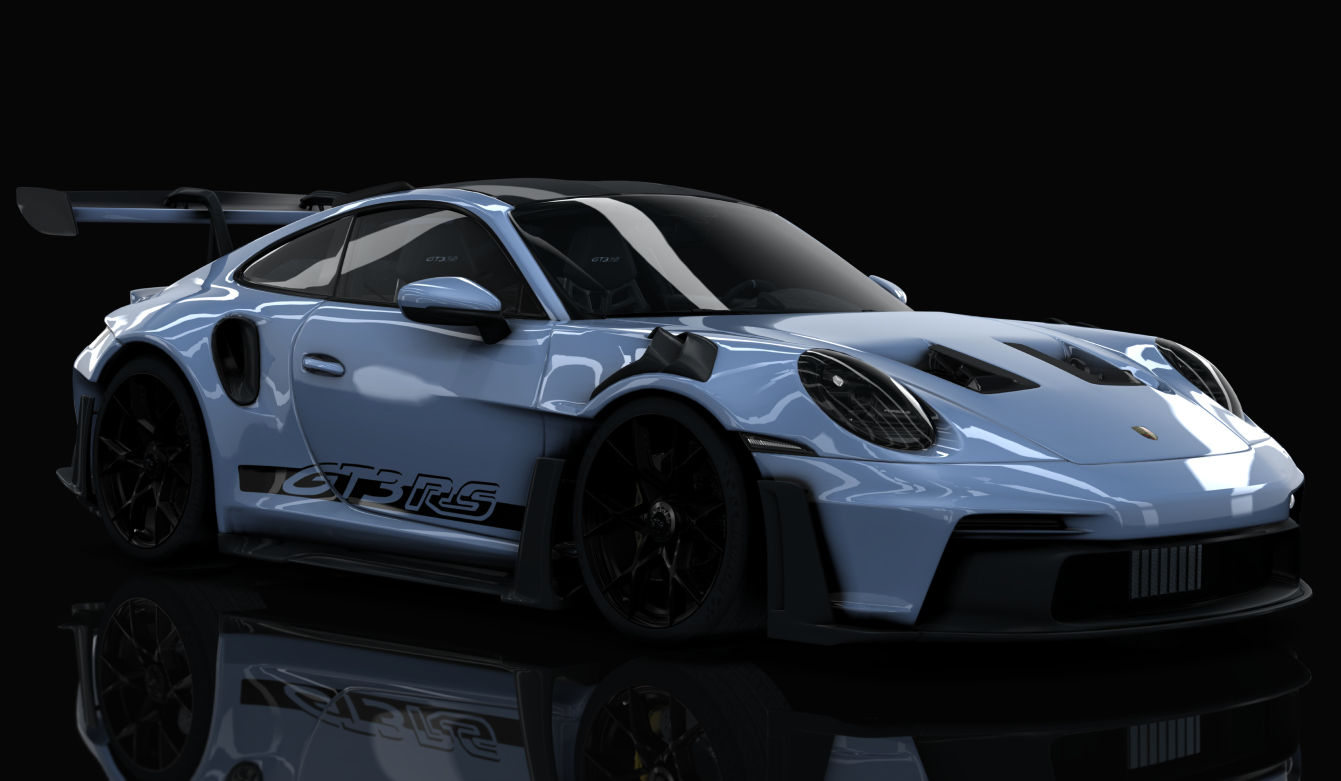 CKY Porsche992 GT3RS 2023, skin Dolomite Silver Metallic