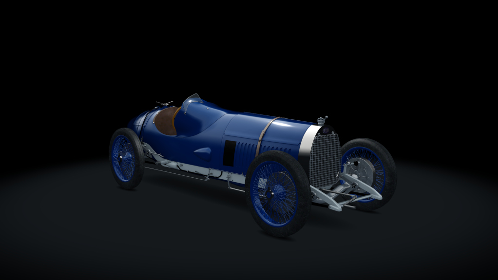 Delage 2LCV (1923), skin usa_white_blue